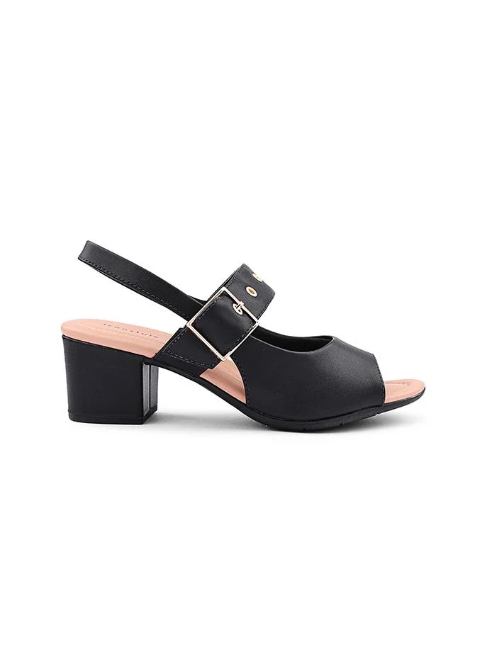 أيقون Women's Two-Tone Heeled Slipper